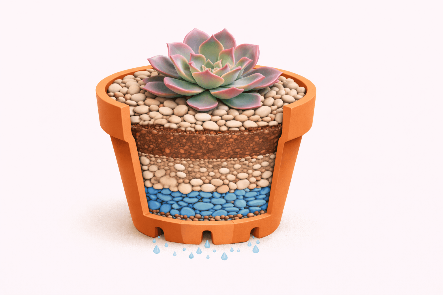 Paso 2: capa mineral de acabado